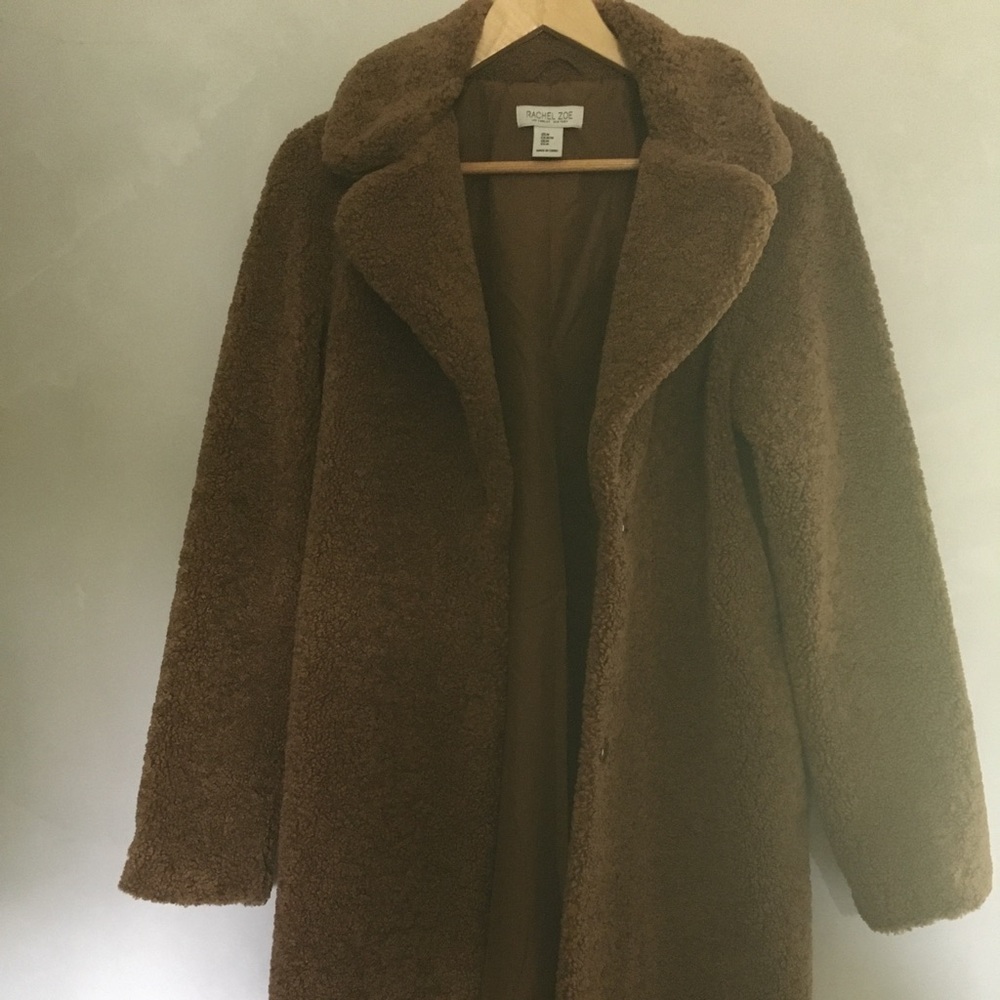 Rachel Zoe Long Teddy Coat